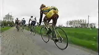 Parigi  Roubaix 1998 FBalleriniATafiWPeeters [upl. by Nirat232]