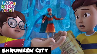 সংকুচিত শহর  Rudra রুদ্র 47  Shrunken City  Magical Cartoon Story Bengali [upl. by Nnahs]