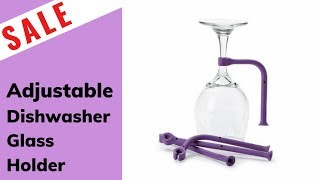 Adjustable Dishwasher Glass Holder [upl. by Anizor]