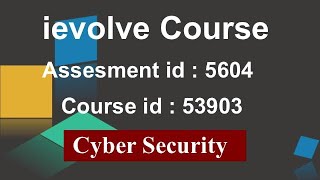 Cyber Security Course 53903 Answers  Frescoplay [upl. by Avram707]