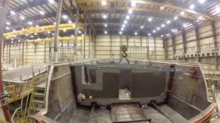 See the build of a Hatteras Yacht 80 Hatteras MY [upl. by Phelia]