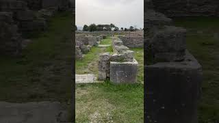 Roman House in Paestum House of the Swimming Pool archeology history romanarchitecture [upl. by Korney830]