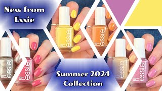 New Essie Summer 2024 Sol Searching Collection Review with lots of comparisons [upl. by Benjie862]