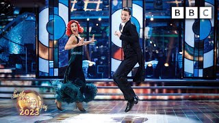 Bobby Brazier and Dianne Buswell Quickstep to Mack The Knife by Bobby Darin ✨ BBC Strictly 2023 [upl. by Atena]