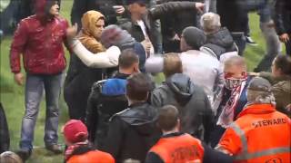 Riots Royal Antwerp  Eupen 30042016 [upl. by Alla]