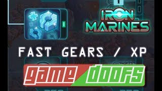 Iron Marines  Fastest Gear Grind  300 per MINUTE [upl. by Yesnyl832]