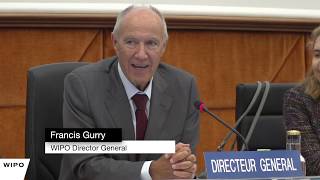 WIPO Director General Francis Gurry Opens Meeting on IP and AI [upl. by Azeria]