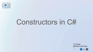 C Constructors [upl. by Raphael]