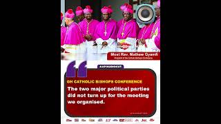 GH Catholic Bishop Conference NDC and NPP were not present at the meeting Most Rev Mathew Gyamfi [upl. by Imefulo982]