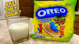 OREOS SOURPATCH KIDS  Taste Testing [upl. by Chaiken]