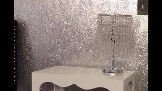 DIY glitter walls [upl. by Yesoj312]