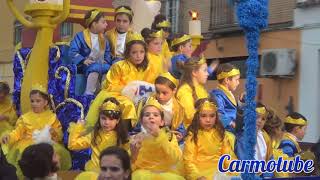 Cabalgata de Reyes Magos de Alcalá de Guadaira 2018 por Avenida 28 de Febrero [upl. by Hooker794]