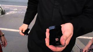 Mathieu Bichs iShatter  Magic Trick with iPhone [upl. by Eislek]