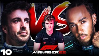 IT AINT OVER TIL ITS OVER  F1 Manager 22 HAM v ALO 10 [upl. by Luhem788]