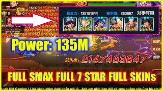 KOF98UMOL  【オロチ社 Ver 】 135M Lực Chiến FULL SMAX FULL 7 STAR FULL SKINs💥💥💥 [upl. by Rafe]