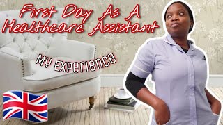 First Day As A Healthcare Assistant 🇬🇧  My Experience In A Care Home  Old Age Dementia [upl. by Idet607]