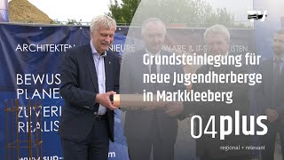 Neue Jugendherberge in Markkleeberg ab 2026 Grundstein wurde gelegt [upl. by Norrat386]