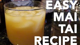 Easy Mai Tai Cockail Recipe with Diana and Amy  Gastroforkca [upl. by Aikrahs330]