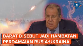 Di Hadapan Dewan PBB Menlu Rusia Ungkap Faktor Sulit Damai dengan Ukraina [upl. by Nilorac234]