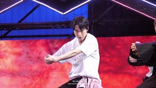 180921 PARADISE CITY FESTIVAL NCT 127 Cherry Bomb 도영 DOYOUNG focus 4K [upl. by Domela]