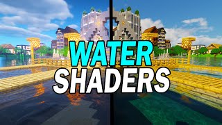 Best Minecraft Shaders Water Comparison SEUS Sildurs BSL Chocapic13 amp More [upl. by Ettenahs640]