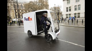 Experiences of a FedEx Express ecargo bike courier [upl. by Gardia]