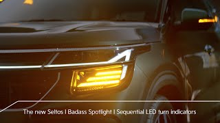 The new Seltos I Badass Spotlight I Sequential LED turn indicators [upl. by Krysta]