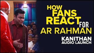 A R Rahmans Entry Audience Reaction  Kanithan Audio Launch  Cine Flick [upl. by Aurthur]