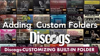 DiscogsCustomizing the BuiltIn Folder v2 [upl. by Esinrahs137]