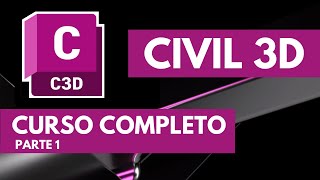 Curso CIVIL 3D 2023 Completo  Parte 1 [upl. by Irpac387]