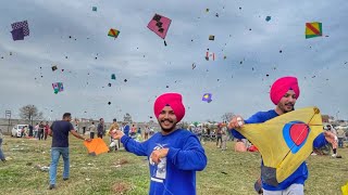 Flying Kites At Vallah MELA 😱 PATANGBAAZI IN GROUND [upl. by Scholem528]