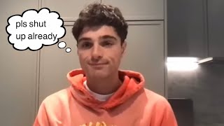 Jacob Elordi HATING his job for 2 minutes straight [upl. by Eanej]