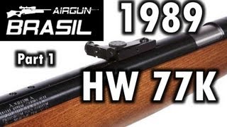 1989  Weihrauch HW 77K 177  Restoration and review [upl. by Chaffee]