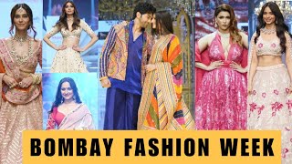 Tara SutariaTaha Shah Mannara Chopra Soundarya Sharma Diana Penty Sanjeeda Shaikh  BFW 2024 [upl. by Ehling788]