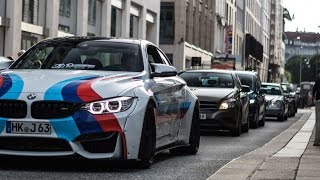 Liberty Walk BMW M4 by JP Perfomance sound acceleration and first impressions [upl. by Nnylidnarb944]