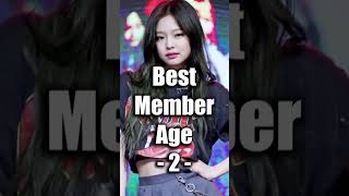 BLACKPINK Members Favorite AGE To Getting Married 😍😍 kpop blackpink shorts [upl. by Cire]