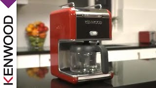 Kenwood kMix Raspberry Red Coffee Maker  Product Features [upl. by Swanhilda]