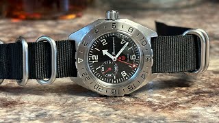 Unboxing and overview Vostok Komandirskie GMT [upl. by Iviv]