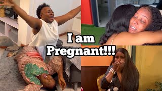 I AM PREGNANT HOW MY FAMILY AND FRIENDS REACTED TO MY RAINBOW BABY ANNOUNCEMENT [upl. by Enilehcim]