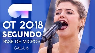 quotLA LLORONAquot  ALBA  Segundo pase de micros Gala 6  OT 2018 [upl. by Waterer]