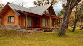 Casas de Troncos Industrializados Patagonia Log Homes [upl. by Eixid]