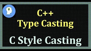 Type casting in C C Style Cast [upl. by Dnomrej27]