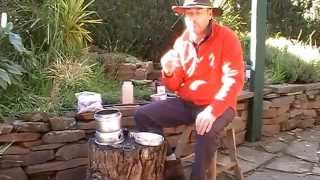 How to Smoke Trout on a Trangia Stove by AdventurePro [upl. by Nosirrah]