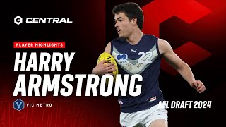 2024 AFL Draft  Harry Armstrong Player Highlights [upl. by Woothen446]