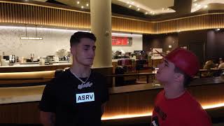 Benavidez vs Andrade Undercard Fighter Vito quotWhite Magicquot Mielnicki Jr [upl. by Eilsel]