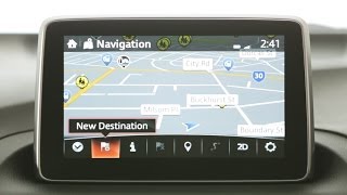 How To use Satellite Navigation MZD Connect [upl. by Easton]