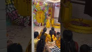 12 years old girl performed on haldi sangeet haldi india viralvideo trending shiva [upl. by Stephannie]