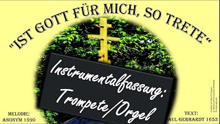 “Ist Gott für mich so trete“ TrompeteOrgel Duo Apitz Köthen Bild FrankfurtHausen St Nikolaus [upl. by Leora803]