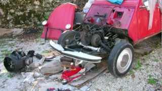 2cv  Restauration dune 2cv AZAM de 1964 [upl. by Asuncion]