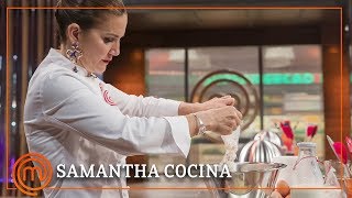 Samantha cocina y también se enfrenta al jurado  MasterChef 7 [upl. by Roscoe611]